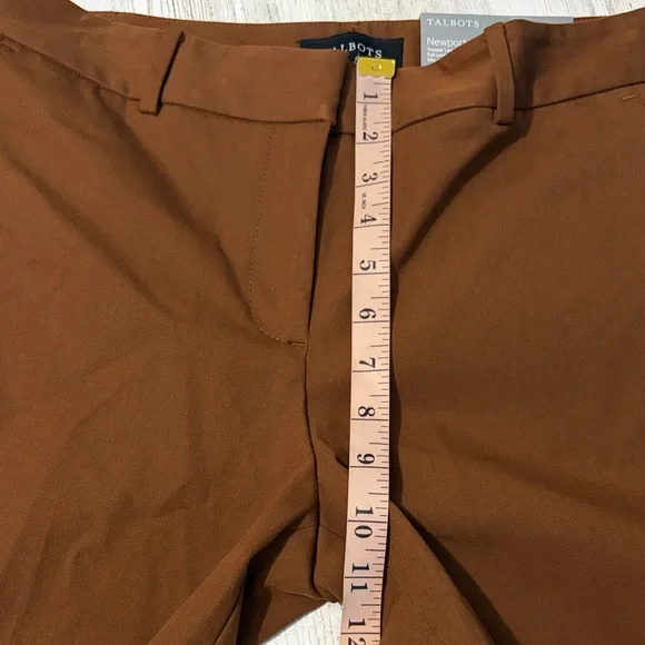 Talbots Women’s Newport Pants Trouser Leg Size 8P NWT - Picture 8 of 10